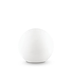 Lampadaire extérieur Sole blanc, Ø 40 cm