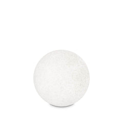 Lampadaire extérieur Doris blanc, Ø 48 cm