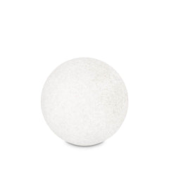 Lampadaire extérieur Doris blanc, Ø 58 cm