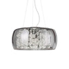 Suspension Audi-80 8 lumières fumée, verre