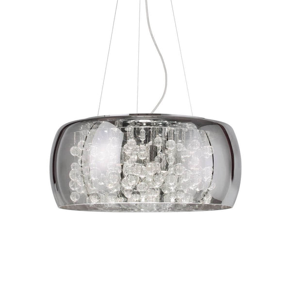 Suspension Audi-80 8 lumières fumée, verre