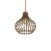 Suspension Onion marron, Ø 23,5 cm