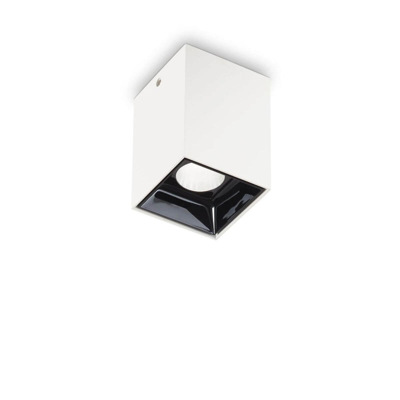 Plafonnier Nitro blanc, L 5,5 cm