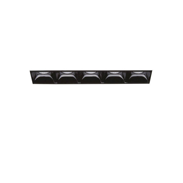 Spot encastrable Lika noir, L 7,1 cm (206226)