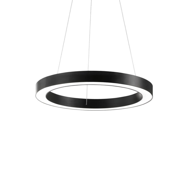 Suspension Oracle noire, Ø 50 cm