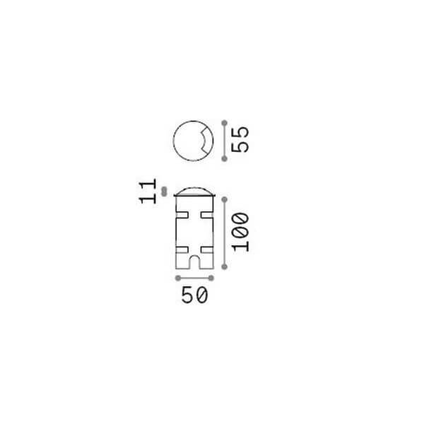 Luminaire extérieur Rocket Mini (222820)