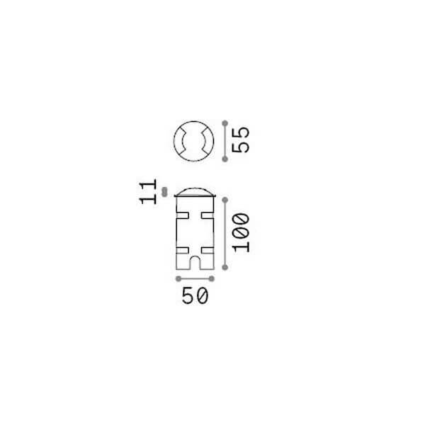 Luminaire extérieur Rocket Mini (222837)
