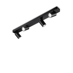 Plafonnier Rudy 4 lumières noir (229072IL)
