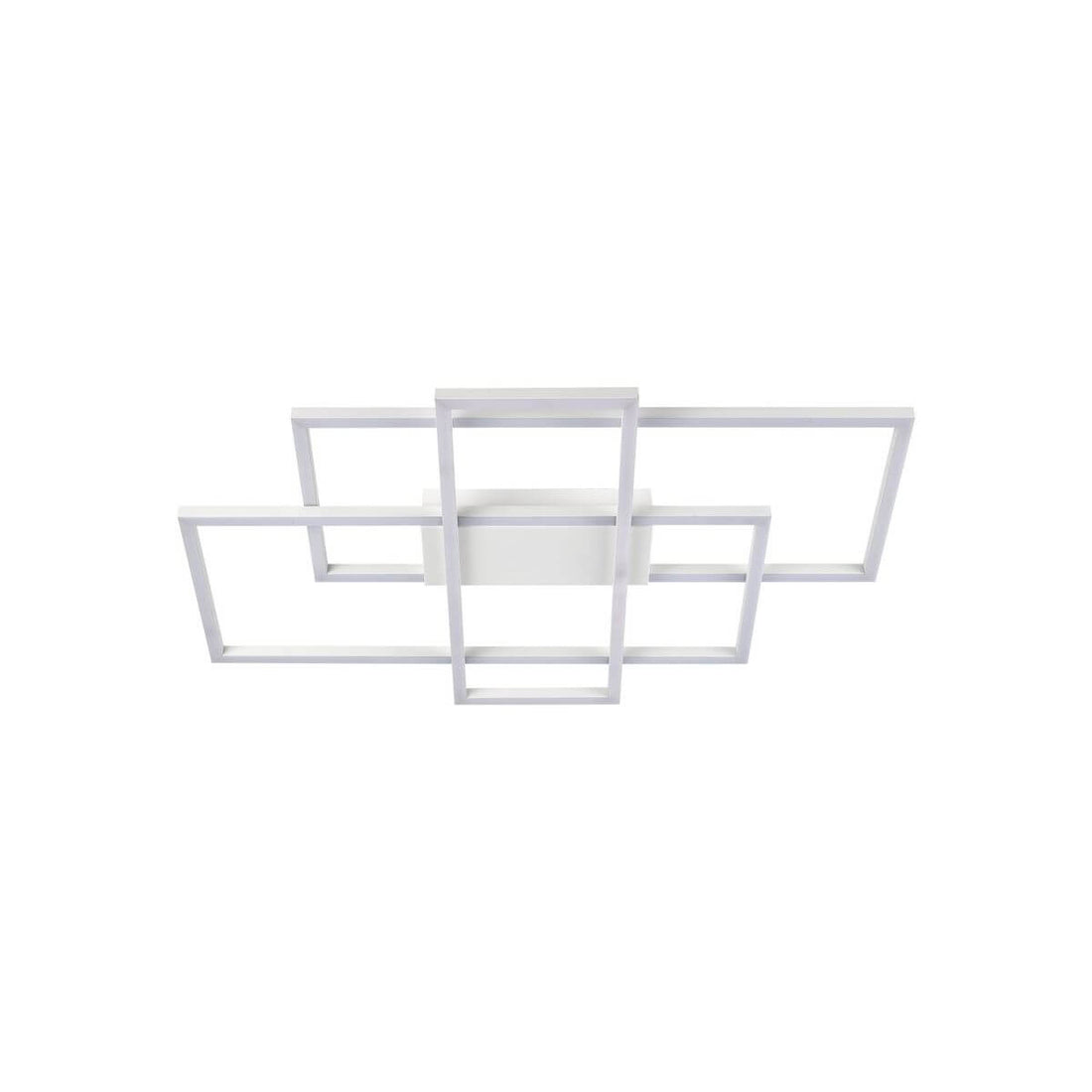 Plafonnier Frame blanc, L 62,5 cm