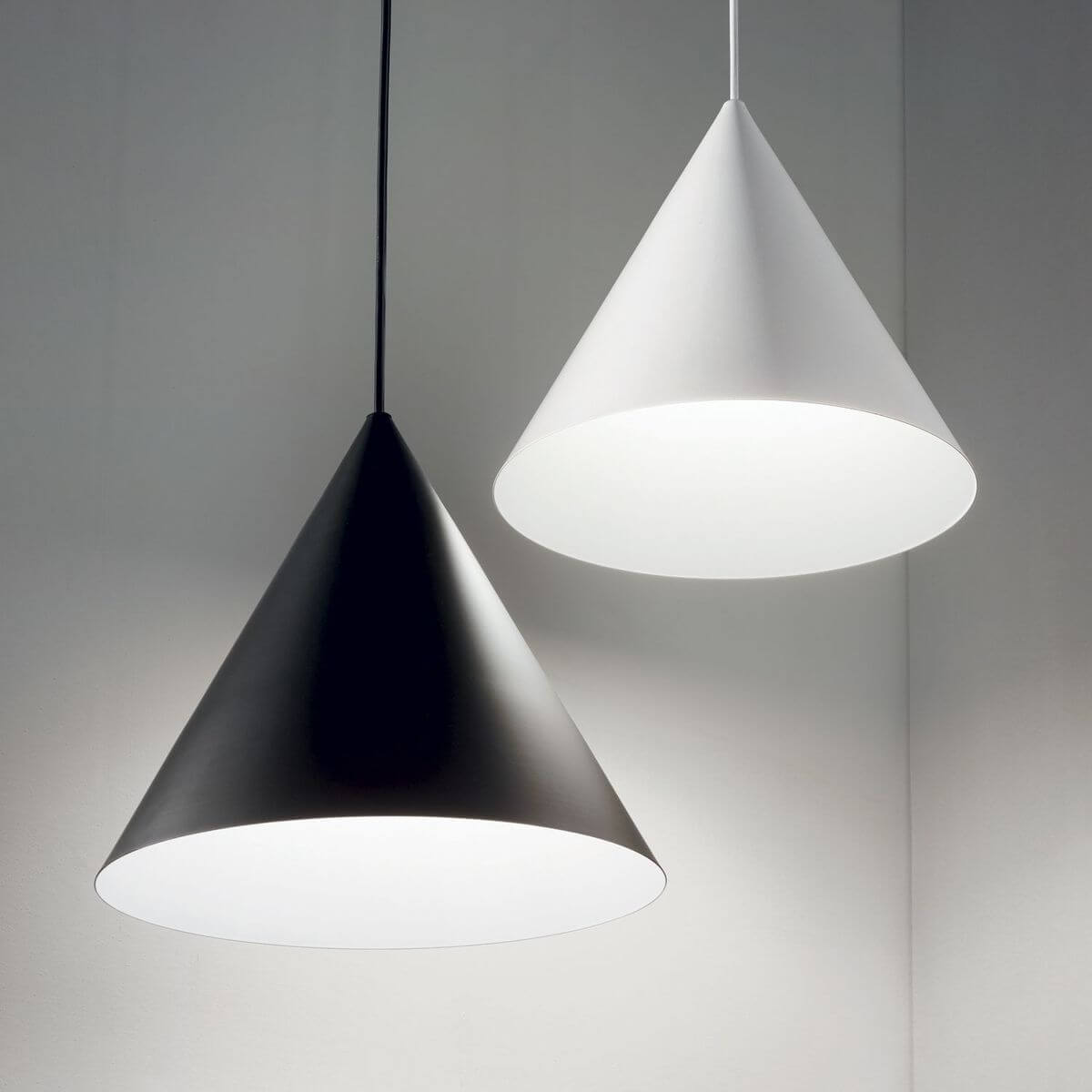 Suspension A-line blanche, Ø 30 cm