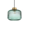 Suspension Mint verte, verre, Ø 24 cm
