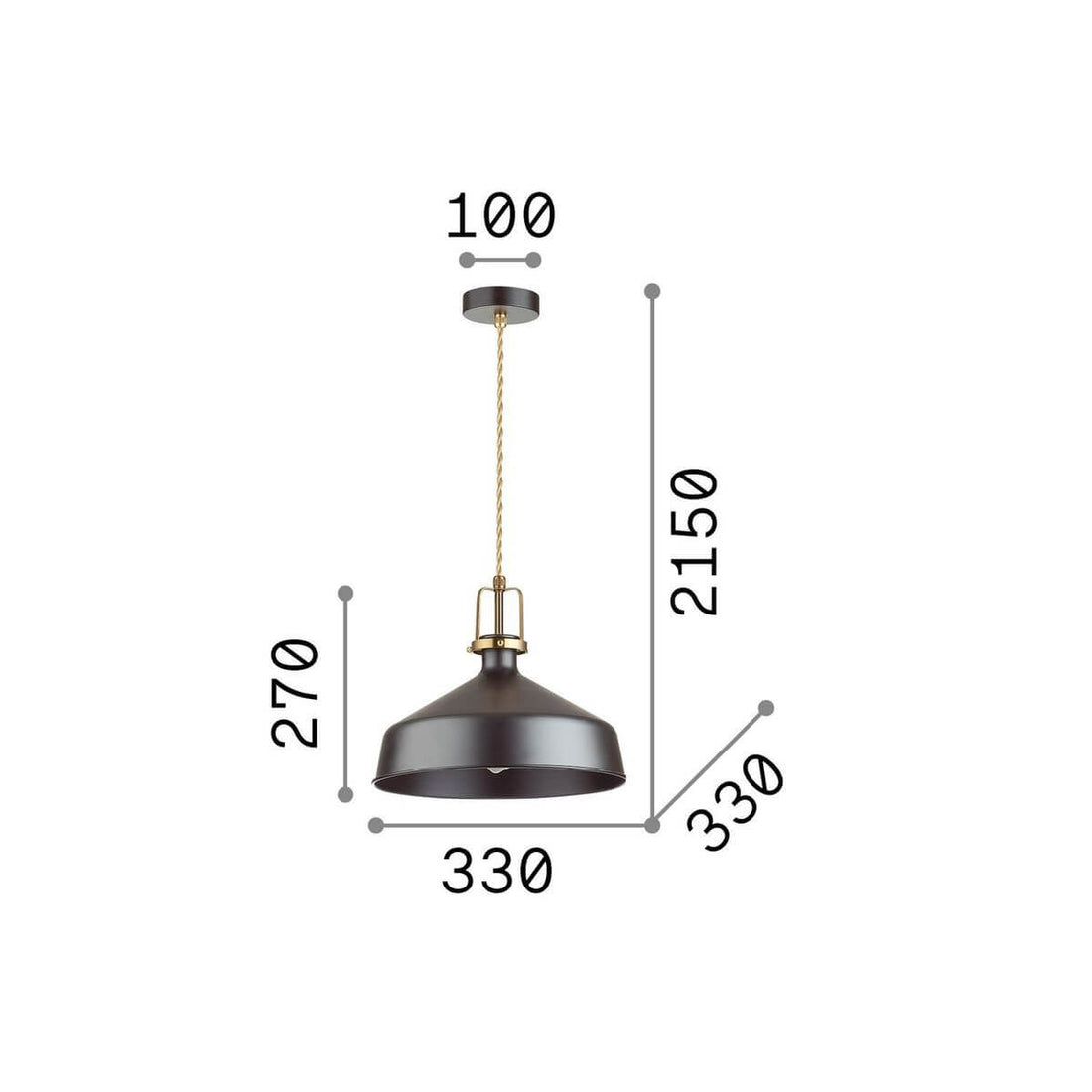 Suspension luminaire | Eris Ø 33 cm