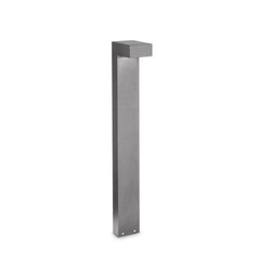 Lampadaire extérieur Sirio 2 lumières gris, L 16 cm