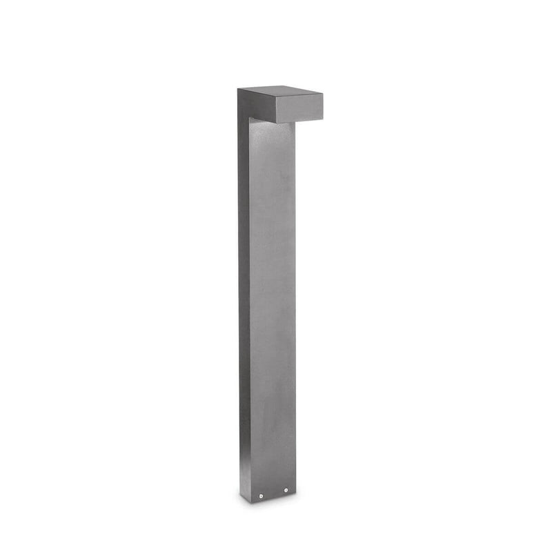 Lampadaire extérieur Sirio 2 lumières gris, L 16 cm