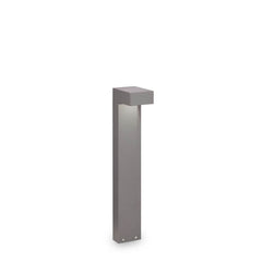 Lampadaire extérieur Sirio 2 lumières gris, L 15 cm