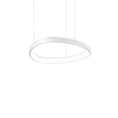 Suspension Gemini blanche, L 42,5 cm