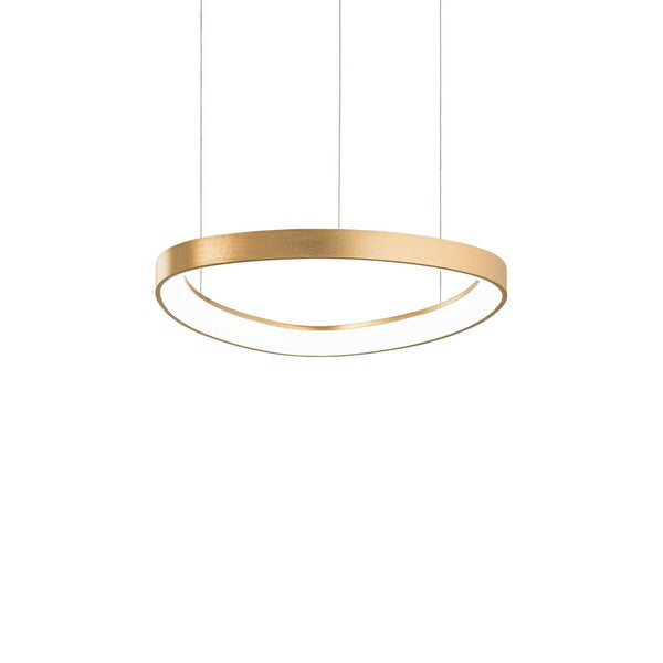 Suspension Gemini laiton, L 42,5 cm