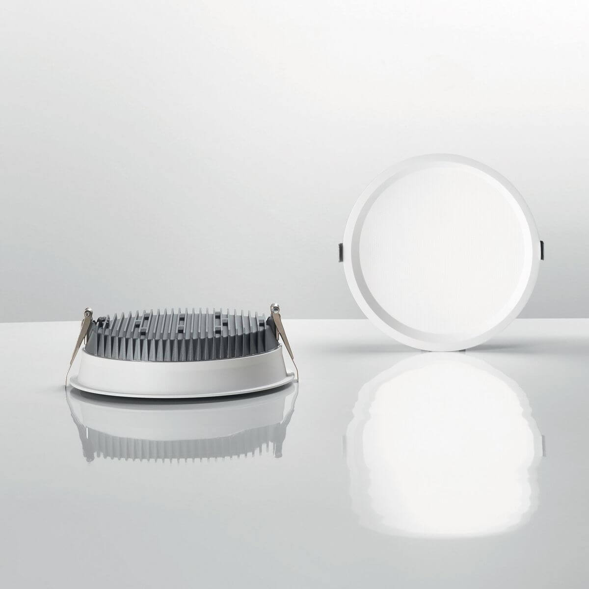 Spot encastrable Deep blanc, Ø 21 cm (248790)