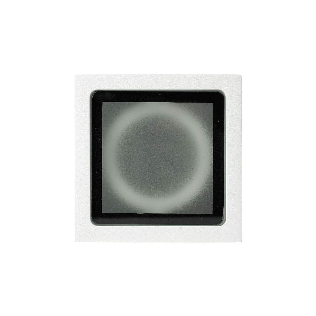 Plafonnier extérieur Techo blanc, verre, L 9 cm