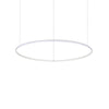 Suspension Hulahoop blanche, Ø 81,5 cm
