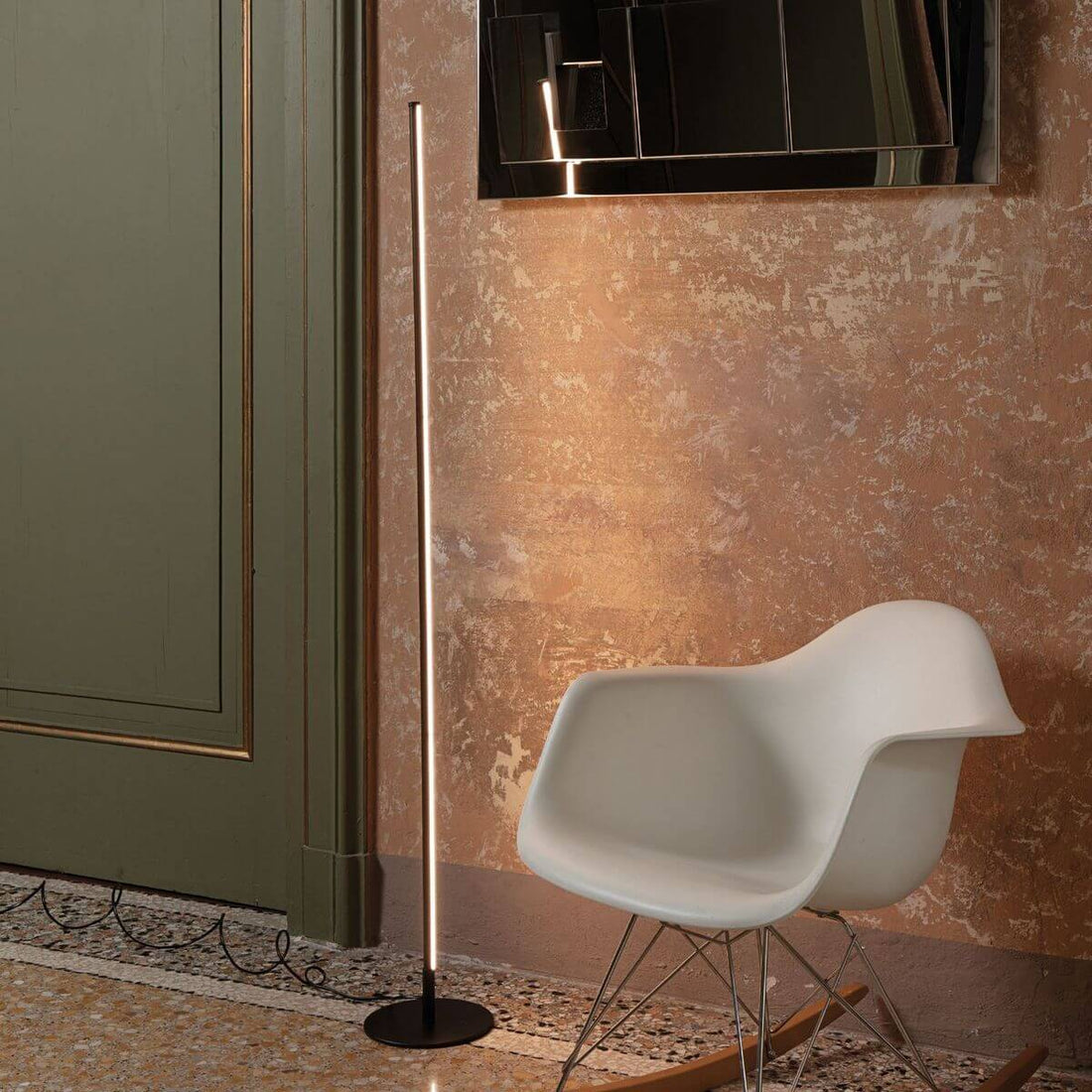 Lampadaire salon | Yoko Noir