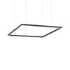 Suspension Oracle Slim noire, L 70 cm