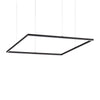 Suspension Oracle Slim noire, L 90 cm