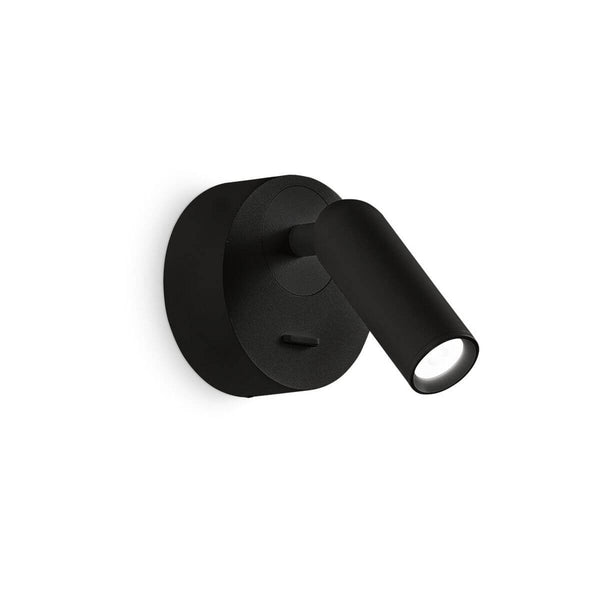 Applique murale Bean noire, verre (260617)
