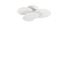 Plafonnier Cloud blanc, L 46 cm