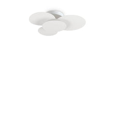Plafonnier Cloud blanc, L 46 cm