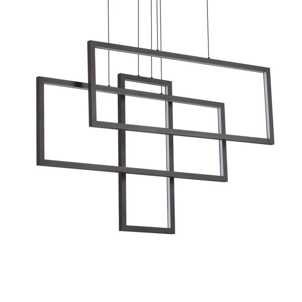 Suspension Frame noire, L 102,5 cm
