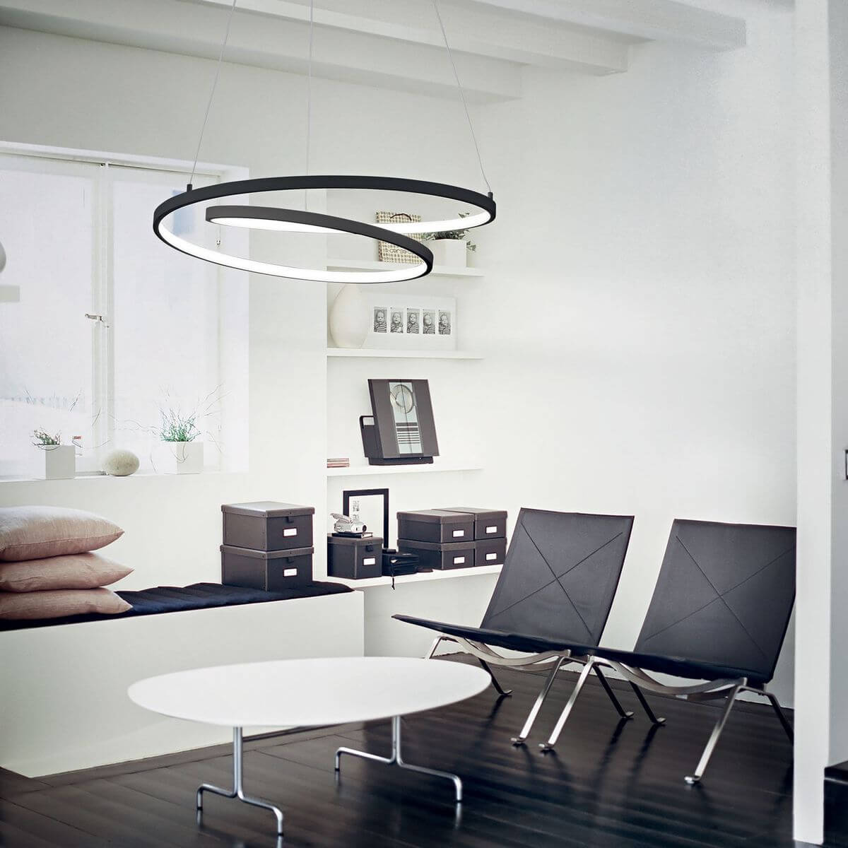 Suspension OZ noire, Ø 60 cm (269436)