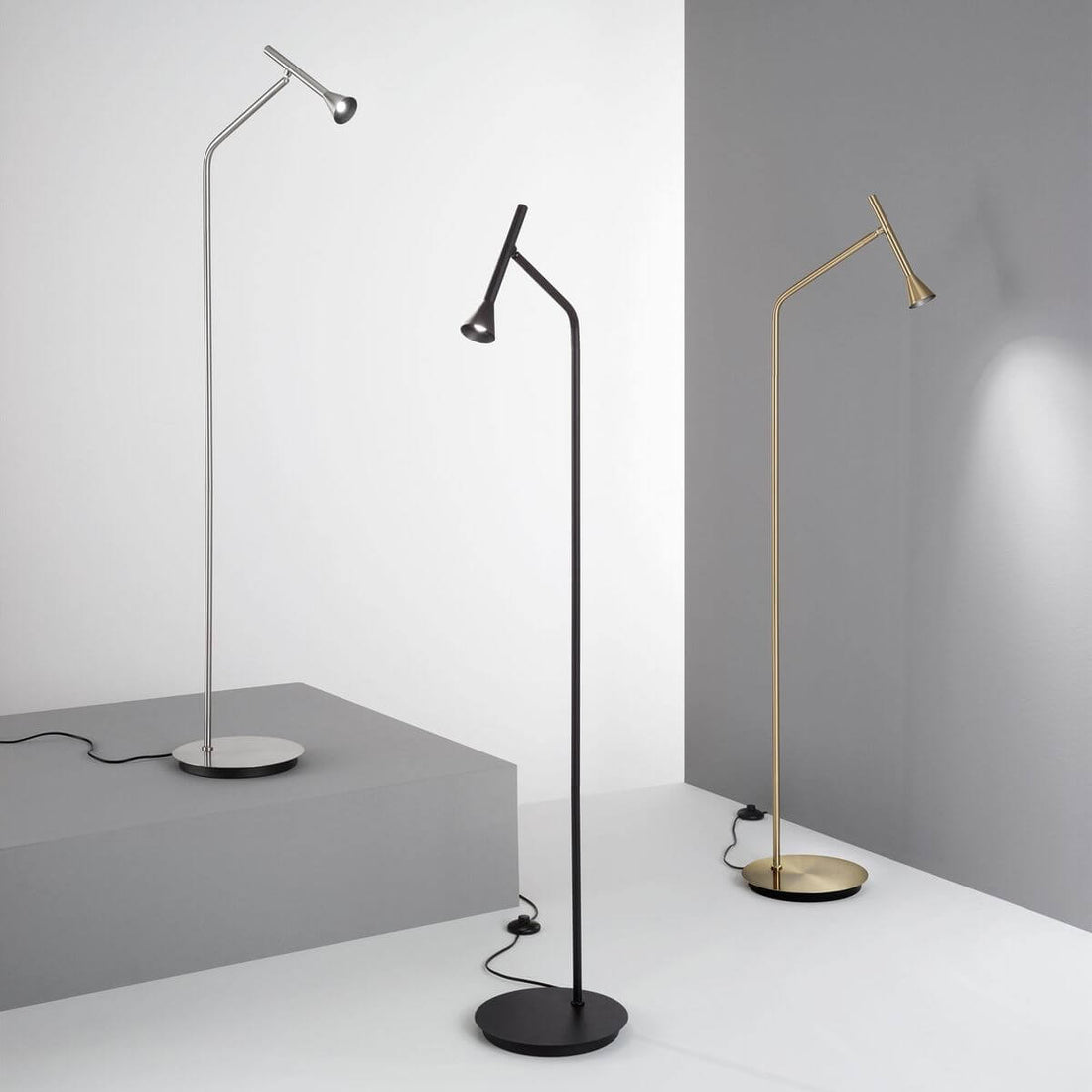 Lampadaire Diesis noir