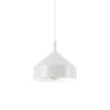Suspension Yurta blanche, Ø 21 cm