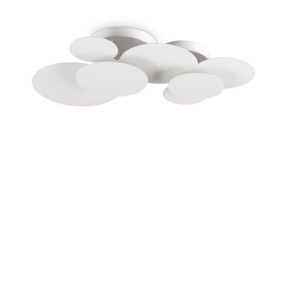Plafonnier Cloud blanc, L 47 cm