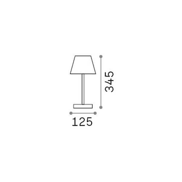 Lampe extérieure Lolita blanche