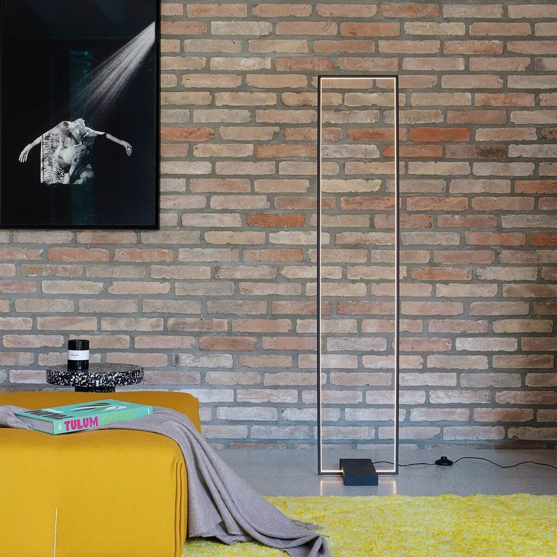 Lampadaire salon | Frame Noir