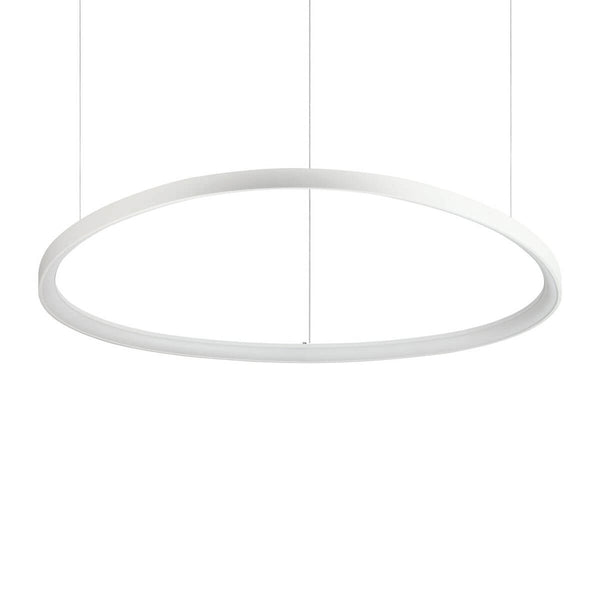 Suspension Gemini blanche, L 99,5 cm