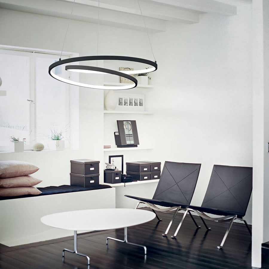 Suspension OZ noire, Ø 80 cm (304588)