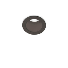 Spot encastrable Quark noir, Ø 2,8 cm