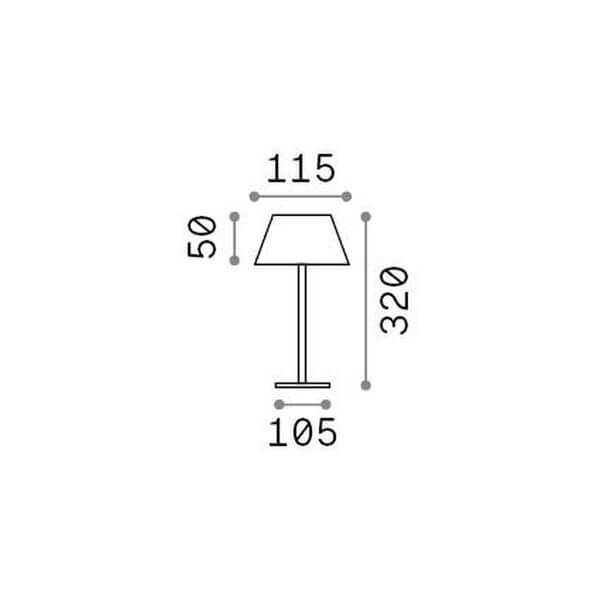 Lampe extérieure Pure noire
