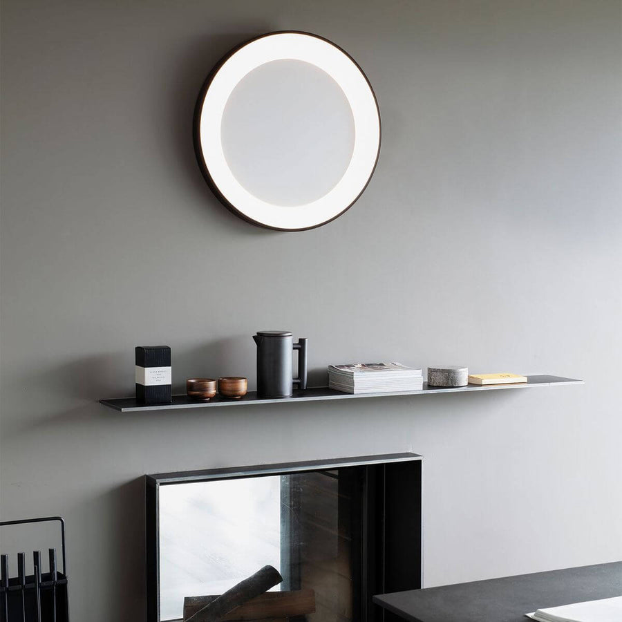 Plafonnier Planet noir, Ø 60 cm