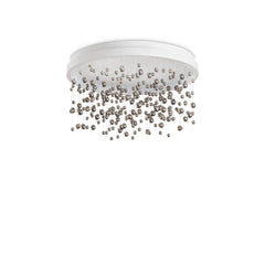 Plafonnier Armony blanc, verre, Ø 60 cm