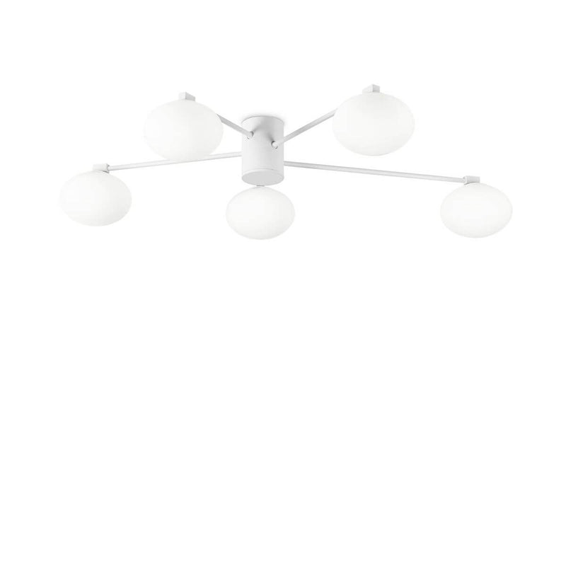 Luminaire plafonnier | Hermes Blanc Ø 90 cm