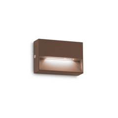 Applique extérieure Dedra marron, L 6,6 cm