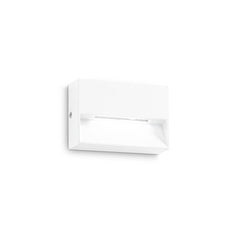 Applique extérieure Dedra blanche, L 6,6 cm