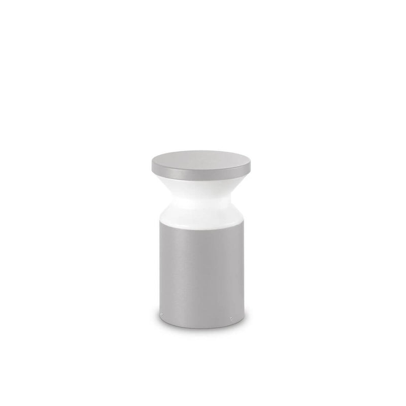 Lampadaire extérieur Torre gris, Ø 14 cm