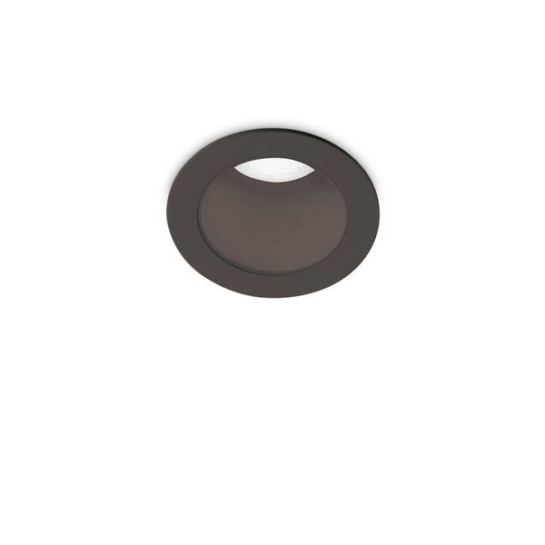 Spot encastrable Quark noir, Ø 4 cm