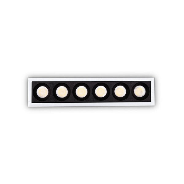 Spot encastrable Lika blanc, L 2,8 cm (327518)