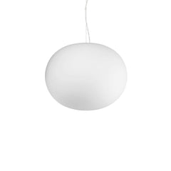 Suspension Cotton blanche, verre, Ø 40 cm